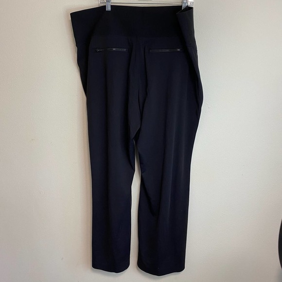 ATHLETA Venice Flare Pant Wide Leg Black Size 2X - Picture 7 of 10